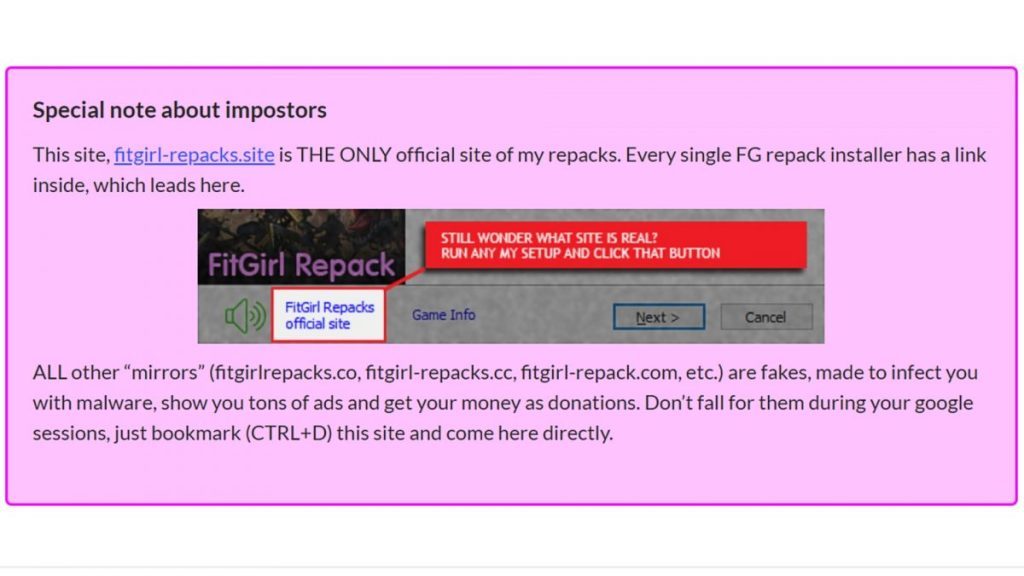Now Use Real Fitgirl repack Site 2 real fitgirl site