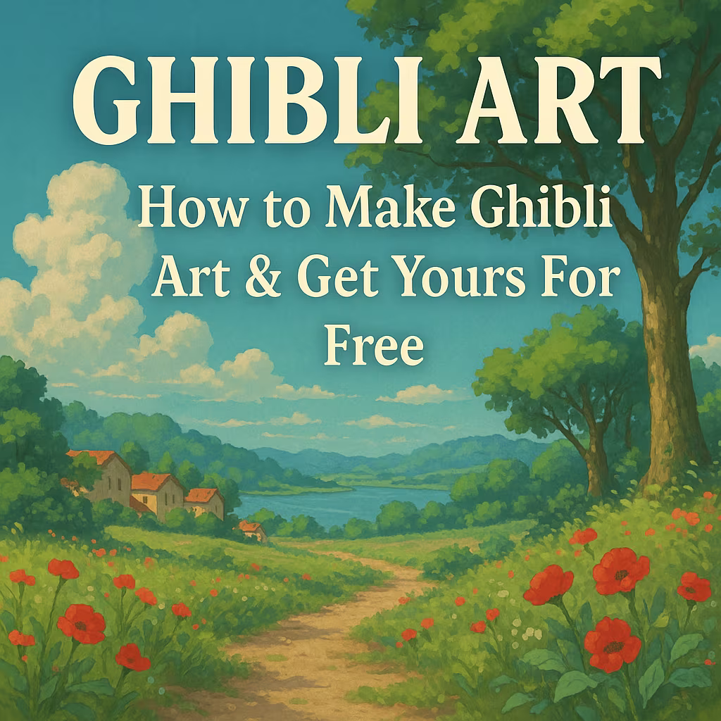 Ghibli Art: The Enchanting Style Taking Over the Internet